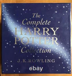 Le collectionneur complet de Harry Potter par J. K. Rowling, Bloomsbury, PB, 2008 RARE