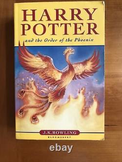 Le collectionneur complet de Harry Potter par J. K. Rowling, Bloomsbury, PB, 2008 RARE