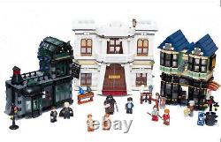 Lego 10217 Harry Potter Diagon Alley Complet Avec Figurines & Instructions