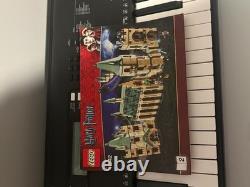 Lego 2010 HARRY POTTER 4842 CHÂTEAU DE HOGWARTS ENSEMBLE COMPLET AVEC MANUELS