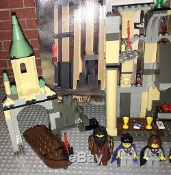 Lego 4709 Manuel Castle Harry Potter Poudlard Complete Box Set Minifigures