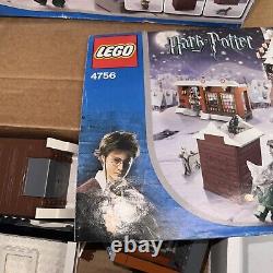 Lego 4756 Harry Potter La Cabane Hurlante Retirée 100% Complète Avec Figurines et Manuel.
