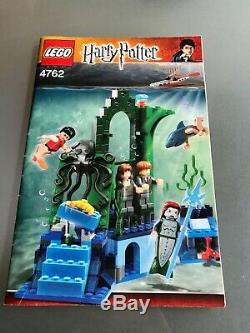 Lego 4762 Harry Potter Rescue Des Instructions De La Boîte Complete Merpeople 100%