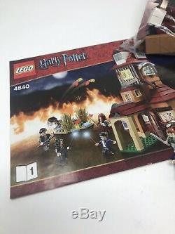 Lego 4840 Harry Potter Burrow Minifigurines Complet De 1 Livre Et À Manier Et, Pas De Boîte