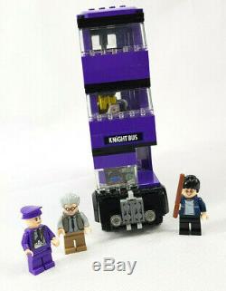 Lego 4866 Harry Potter The Knight Bus Ensemble Retraité Rare 100% Complet Sans Boîte
