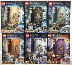 Lego 76384++ Harry Potter Moments complets de Poudlard Set de 6 Retiré Tout Neuf