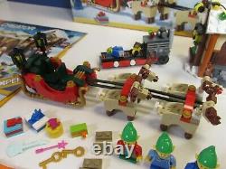 Lego Complet 10245 Createur Expert Atelier Santa's Workshop Set Xmas Minifigure Boxed