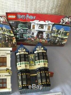 Lego Harry Potter 10217 Diagon Alley 100% Complet Avec Minifigs Désolé Aucune Boîte