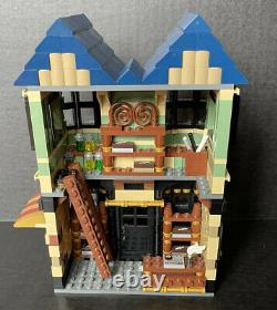 Lego Harry Potter 10217 Diagon Alley 100% Complete Adulte Possédée Et Affichée