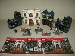 Lego Harry Potter 10217 Diagon Alley Complet Avec Boutique Supplémentaire Barjow Burkes