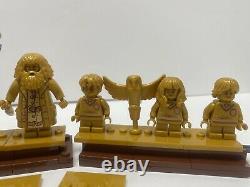 Lego Harry Potter 20th Anniversary Golden Minifigure Ensemble Complet Nouveau