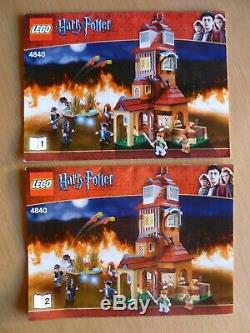 Lego Harry Potter 4840 The Burrow 100% Complet Avec Boîte, Manuels Et Figurines