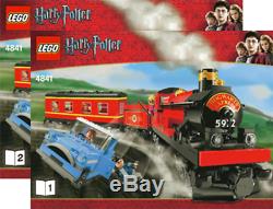 Lego Harry Potter 4841 Poudlard Express Train 100% Complete Avec La Boîte Minifigures