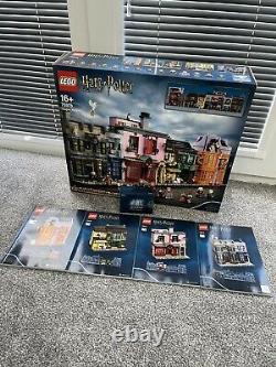 Lego Harry Potter 75978 Diagon Alley, Complet, Encadré, Instructions, Vgc