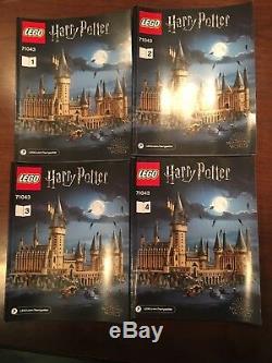 Lego Harry Potter Castle 71043 Complet 6020 Pièces Vierge Appartenant À Des Adultes