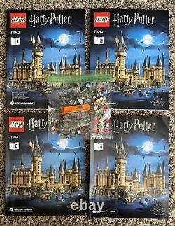 Lego Harry Potter Chaque Chateau 71043 100% Complet Just Construit