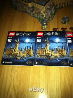 Lego Harry Potter Château De Poudlard # 71043 Complete Withbox Manuels Et Minifigs