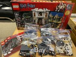 Lego Harry Potter Diagon Alley 100% Complète 10217 Avec Des Instructions Et Boîte