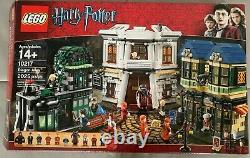 Lego Harry Potter Diagon Alley 10217 100% Complete Rare Orig Boîte Et Instructions