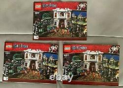 Lego Harry Potter Diagon Alley 10217 100% Complete Rare Orig Boîte Et Instructions