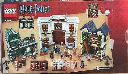 Lego Harry Potter Diagon Alley (10217) 100% Ensemble Complet Avec Boîte Et Instructions