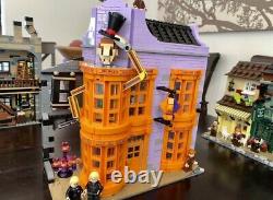 Lego Harry Potter Diagon Alley (75978) Utilisé 100% Parfait Cadeau De Vacances