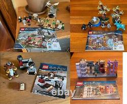 Lego Harry Potter Énorme Lot 16 Ensembles Complets! 100% Complet! 89 Minifigs