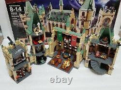 Lego Harry Potter Hogwarts Château 4842 Complet Avecmanuels, Boîte Et Figures