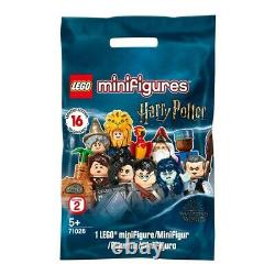 Lego Harry Potter Minifigures Série 2 (boîte Complète De 60 Chiffres) Nouveau
