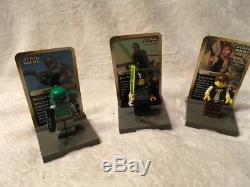 Lego Star Wars Mini Figure Packs 3340, 3341, 3342, 3343 Ensembles Complets