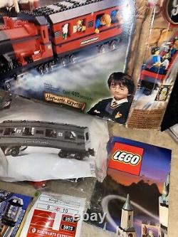 Lego Vintage Harry Potter Hogwarts Express 4708 2001 Nouveau, Boîte Ouverte Complète