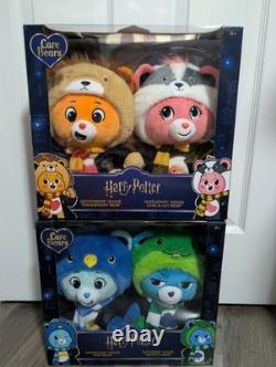 Les Bisounours X Harry Potter 25 Ans de Magie Ensemble Complet de 4 LIVRAISON GRATUITE NEUF