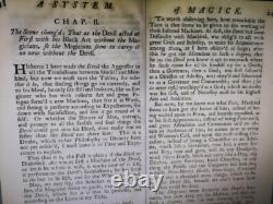 Livre ancien occulte ésotérique grimoire système complet de magie sorcellerie sorcière