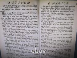 Livre ancien occultes ésotériques grimoire système complet de magie sorcellerie sorcière