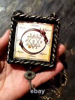 Livre ancien occultisme ésotérique grimoire système complet de magie sorcellerie sorcière