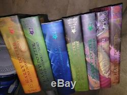 Livres De Harry Potter Set À Couverture Rigide 1er Complet Prints Voir Les Photos 1/7