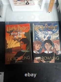 Livres Harry Potter Ensemble Complet De 1 À 7 Éditions Françaises Gallimard De J K Rowling