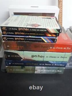 Livres Harry Potter Ensemble Complet De 1 À 7 Éditions Françaises Gallimard De J K Rowling