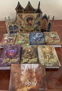 Livres Harry Potter Relié AA La Série Complète Coffret 1-7 GRATUIT 8 Cartes Postales