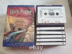 Livres audio Harry Potter, livre complet 6 coffrets sur cassette, JK Rowling, Jim Dale