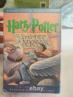 Livres audio Harry Potter, livre complet 6 coffrets sur cassette, JK Rowling, Jim Dale