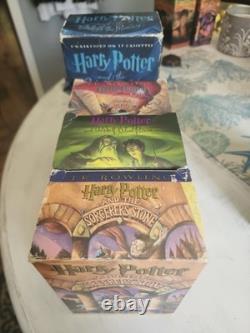 Livres audio Harry Potter, livre complet 6 coffrets sur cassette, JK Rowling, Jim Dale