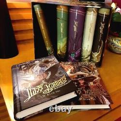 Livres reliés de Harry Potter 1-7 Coffret série complète Versions artistiques thaïlandaises