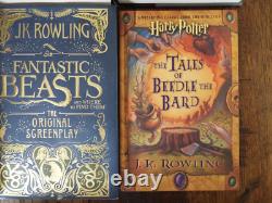 Lot 1-7 Série de livres Harry Potter par JK Rowling + Extras Ensemble complet