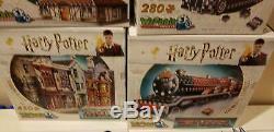 Lot De 6 Harry Potter 3d Puzzles Complete Collection