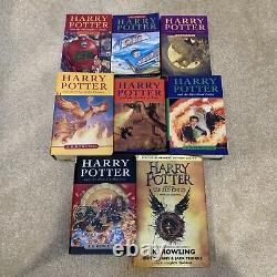 Lot De 8 Harry Potter Mixte Reliure Papier Livre Ensemble Complet Enfant Maudit