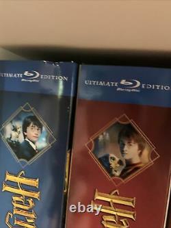 Lot De Harry Potter Édition Ultime Années 1-7 Blu-ray Ensemble Complet Rare Oop