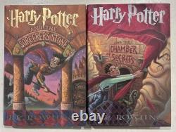 Lot de 11 livres, série HARRY POTTER complète, reliure rigide avec jaquette, ensemble J.K. Rowling, 1re édition, très bon état