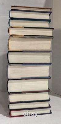 Lot de 11 livres, série HARRY POTTER complète, reliure rigide avec jaquette, ensemble J.K. Rowling, 1re édition, très bon état