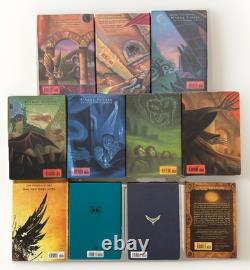 Lot de 11 livres, série HARRY POTTER complète, reliure rigide avec jaquette, ensemble J.K. Rowling, 1re édition, très bon état